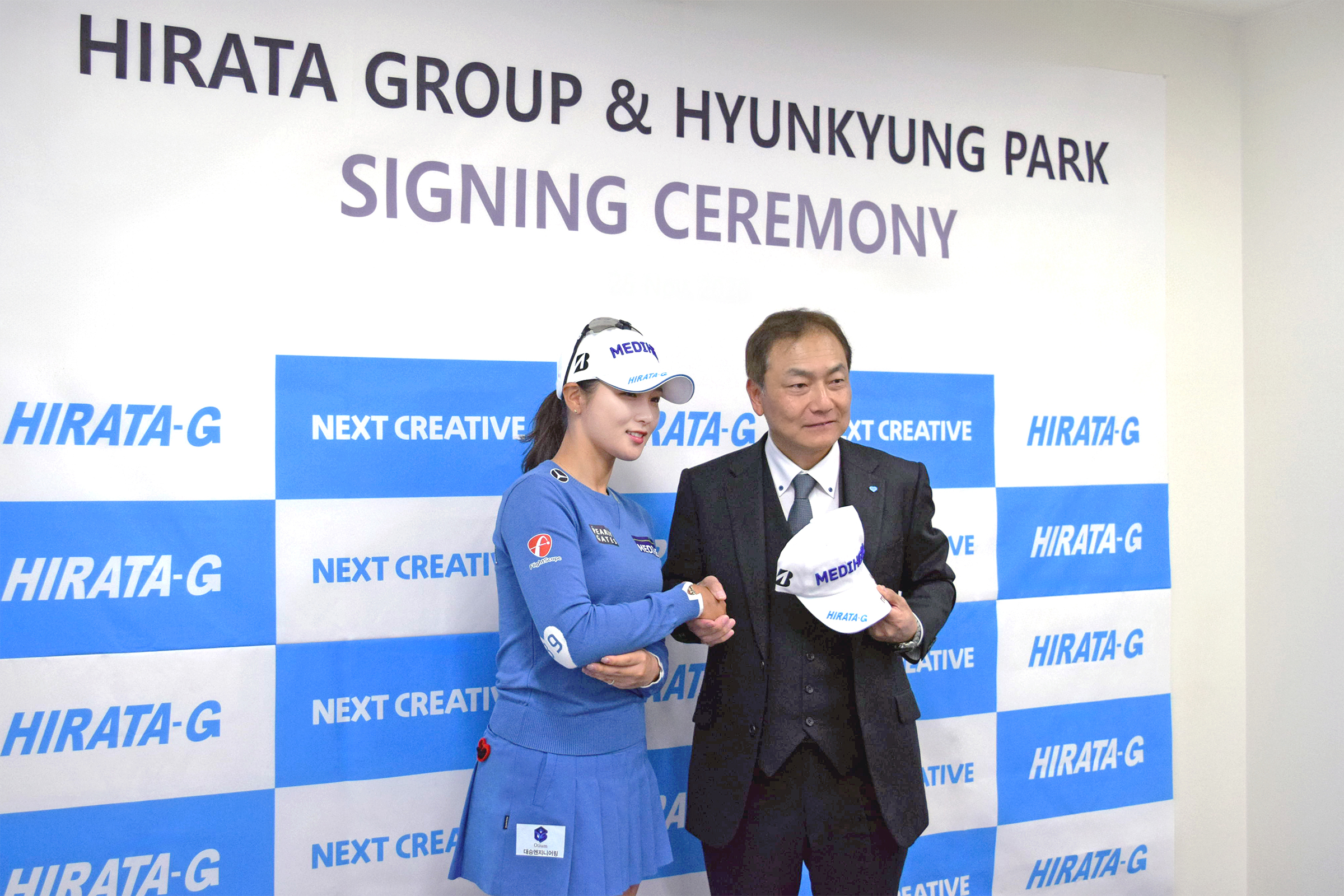 パク・ヒョンギョン選手とのスポンサー再契約を締結